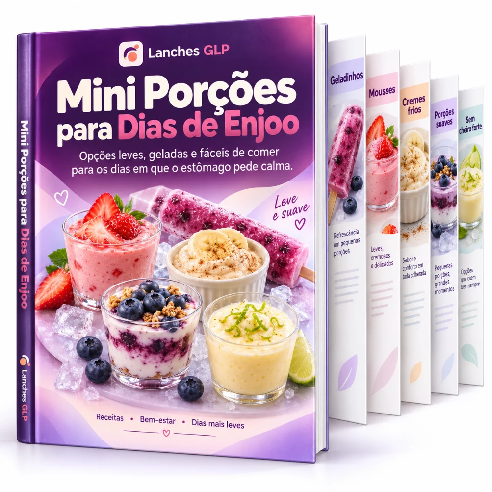 Mini Porções para Dias de Enjoo